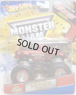 画像1: 2012 MONSTER JAM INSIDE TOPPS 【TASMANIAN DEVIL】 SPEC.RED (SPECTRA FLAMES)