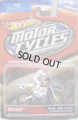 画像1: 2012 MOTOR CYCLES 【HW 450F】　WHITE (TEAM HOT WHEELS)