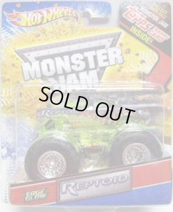 画像1: 2012 MONSTER JAM INSIDE TOPPS 【REPTOID】 DK.GRAY (EDGE GLOW)