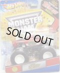 2012 MONSTER JAM INSIDE TOPPS 【SHEER INSANITY】 RED (1ST EDITIONS)