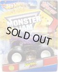 2012 MONSTER JAM INSIDE TOPPS 【JUNGLE ATTACK】 LT.PURPLE (1ST EDITIONS)