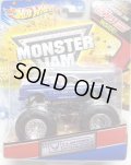 2012 MONSTER JAM INSIDE TOPPS 【U.S. AIR FORCE AFTERBURNER】 SILVER-BLUE