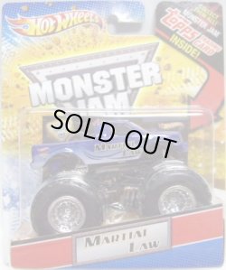 画像1: 2012 MONSTER JAM INSIDE TOPPS 【MARTIAL LAW】 BLUE