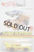 2013 FLYING CUSTOMS 【'76 CHEVY MONZA】 YELLOW/BW