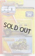 2013 MATCHBOX 60th ANNIVERSARY 【JEEP WRANGLER SUPERLIFT】 YELLOW (MATCHBOX TAMPO)