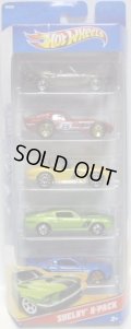 2012 5PACK 【SHELBY】　'69 Shelby GT500, Shelby Cobra "Daytona" Coupe, Shelby Cobra 427 S/C, '67 Sheby GT500, Ford Shelby GT500 