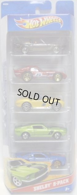 画像1: 2012 5PACK 【SHELBY】　'69 Shelby GT500, Shelby Cobra "Daytona" Coupe, Shelby Cobra 427 S/C, '67 Sheby GT500, Ford Shelby GT500 