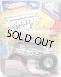 2013 MONSTER JAM included CRUCHABLE CAR! 【GRAVE DIGGER】 CLEAR (X-RAYS)