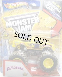 画像1: 2013 MONSTER JAM included CRUCHABLE CAR! 【FULLBOAR】 YELLOW (MWD TRUCKS)