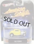 2013 RETRO ENTERTAINMENT 【AMERICAN GRAFFITI '32 FORD】 YELLOW/RR 