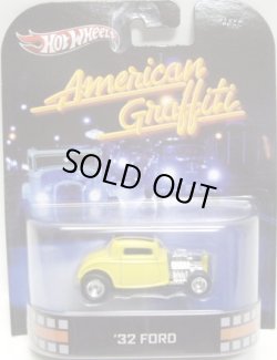 画像1: 2013 RETRO ENTERTAINMENT 【AMERICAN GRAFFITI '32 FORD】 YELLOW/RR 