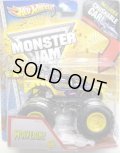 2013 MONSTER JAM included CRUCHABLE CAR! 【WOLVERINE】 YELLOW (1ST EDITIONS)
