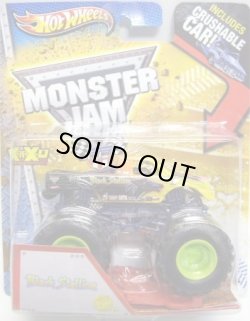 画像1: 2013 MONSTER JAM included CRUCHABLE CAR! 【BLACK STALLION】 YELLOW (1ST EDITIONS)