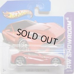 画像1: 【FERRARI F12 BERLINETTA】　RED/PR5 (NEW CAST) (インターナショナル・ショートカード）