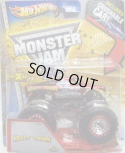 画像1: 2013 MONSTER JAM included CRUCHABLE CAR! 【KRAZY TRAIN】 SPEC.RED (SPECTRA FLAMES)