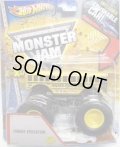 2013 MONSTER JAM included CRUCHABLE CAR! 【HIGHER EDUCATION】 YELLOW (1ST EDITIONS)