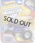 2013 MONSTER JAM included CRUCHABLE CAR! 【SON-UVA DIGGER】 BLACK