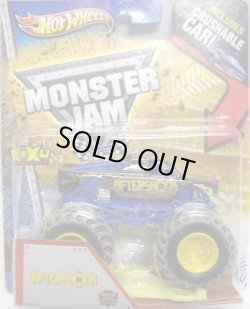 画像1: 2013 MONSTER JAM included CRUCHABLE CAR! 【AFTERSHOCK】 BLACK (MWD TRUCKS)