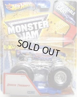 画像1: 2013 MONSTER JAM included CRUCHABLE CAR! 【SHOCK THERAPY】 CLEAR BLUE (X-RAYS)