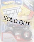 2013 MONSTER JAM included CRUCHABLE CAR! 【THRASHER】 SPEC.BLUE (SPECTRA FLAMES)