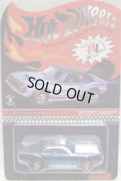 画像1: 2013 RLC MEMBERSHIP EXCLUSIVE 【'68 COPO CAMARO】 SPEC.BLUE/RL (ボタン、ワッペンつき)（限定4000台）