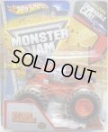 2013 MONSTER JAM included CRUCHABLE CAR! 【STORM DAMAGE】 PURPLE (MWD TRUCKS)