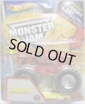2013 MONSTER JAM included CRUCHABLE CAR! 【BACK DRAFT】 RED (MWD TRUCKS)