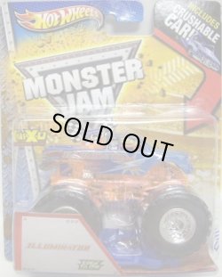 画像1: 2013 MONSTER JAM included CRUCHABLE CAR! 【ILLUMINATOR】 BLUE (EDGE GLOW)