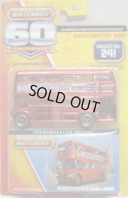 画像1: 2013 MATCHBOX 60th ANNIVERSARY 【ROUTEMASTER BUS】 SPEC.RED (CHASE)