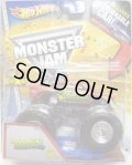 2013 MONSTER JAM included CRUCHABLE CAR! 【TROPICAL THUNDER】 RED (1ST EDITIONS)
