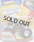 2013 MONSTER JAM included CRUCHABLE CAR! 【MONSTER MUTT ROTT WEILER】 DK.BROWN