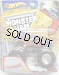 2013 MONSTER JAM included CRUCHABLE CAR! 【INSTIGATOR】 BLUE (1ST EDITIONS)