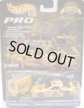 1998 HOT WHEELS PRO RACING PIT CREW 【#4 TEAM KODAK STERLING MARTIN/CHEVROLET MONTE CARLO and TOOL BOX】　YELLOW/RR