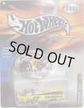 2001 HOT WHEELS RACING DEORA SERIES 【#17 DE WALT】 YELLOW/BW