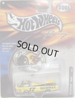 画像1: 2001 HOT WHEELS RACING DEORA SERIES 【#17 DE WALT】 YELLOW/BW