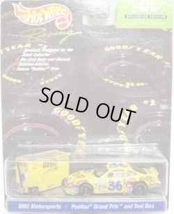 画像1: 2000 HOT WHEELS RACING PIT CREW 【#36 TEAM M&M'S MB2 MOTORSPORTS/PONTIAC GRAND PRIX and TOOL BOX】　YELLOW/RR