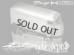 画像1: HELLS DEPT 2020 復刻Ver. 【DOUBLE LOSER[S]  DRAG H-VAN (カスタムパーツ）】 WHITE METAL MADE （送料サービス適用外） 