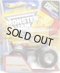 2013 MONSTER JAM included CRUCHABLE CAR! 【KING KRUNCH】 BLACK (VINTAGE)