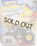 2013 MONSTER JAM included CRUCHABLE CAR! 【NITRO HORNET】 YELLOW (1ST EDITIONS)