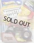 2013 MONSTER JAM included CRUCHABLE CAR! 【CAPTAIN'S CURSE】 RED