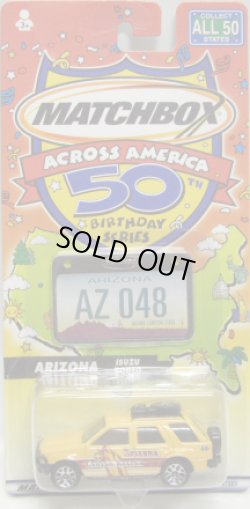 画像1: 2002 ACROSS AMERICA 50TH 【ARIZONA - ISUZU RODEO】 YELLOW