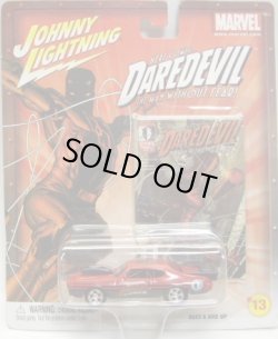 画像1: 2003 JOHNNY LIGHTNING X-MEN 【DAREDEVIL- '72 GTO PRO STOCK】 RED