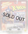 2003 JOHNNY LIGHTNING X-MEN 【THE UNCANNY X-MEN - CROWN VICTORIA】 BLACK-WHITE