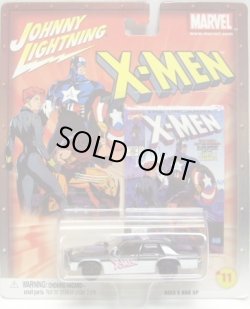 画像1: 2003 JOHNNY LIGHTNING X-MEN 【THE UNCANNY X-MEN - CROWN VICTORIA】 BLACK-WHITE