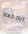 2003 JOHNNY LIGHTNING X-MEN 【THE AMAZING SPIDER MAN - KOPPER KART】 PINK-BLACK