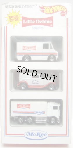 画像1: 1995 LITTLE DEBBIE EXCLUSIVE 3PACK【SERIES 1】 Delivery Truck / '32 Ford Delivery / Hiway Hauler  