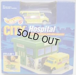 画像1: 1990 CITY HOSPITAL 【AMBULANCE】　YELLOW/BW