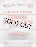 2013 RETRO ENTERTAINMENT 【FERRARI 250 CALIFORNIA】 RED/RR (FERRIS BUELLER'S DAY OFF/フェリスはある朝突然に) (NEW CAST)