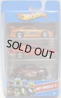 2013 HOT WHEELS 3 【TOYOTA SUPRA/'69 DODGE CHARGE/PASS'N GASSER(EX)】　