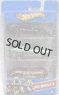 2013 HOT WHEELS 3 【'12 CORVETTE Z06/'68 NOVA(EX)/'65 CORVETTE(EX)】　